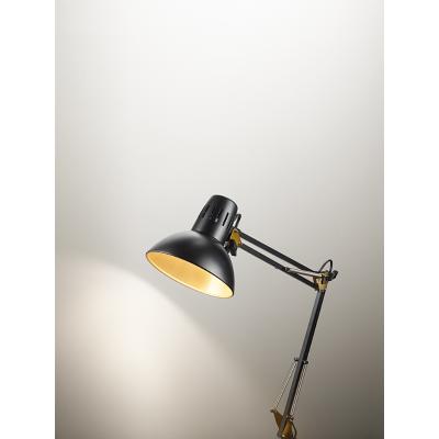 LAMPADA DA TAVOLO METALLO COL.NERO/ORO